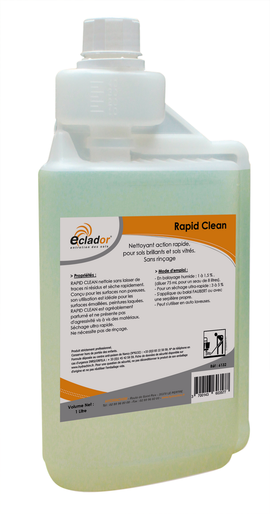 Rapid Clean - détergent carrelages/pierres - 1l Doseur