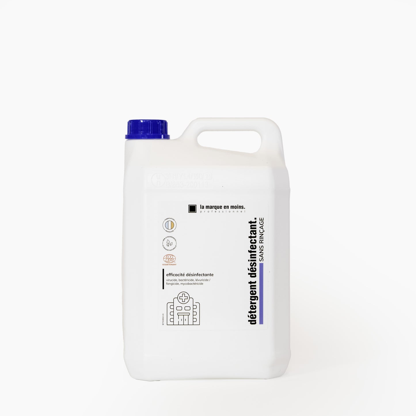 Détergent désinfectant sans rinçage 5l
