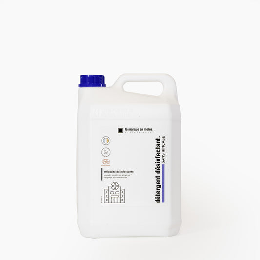 Détergent désinfectant sans rinçage 5l