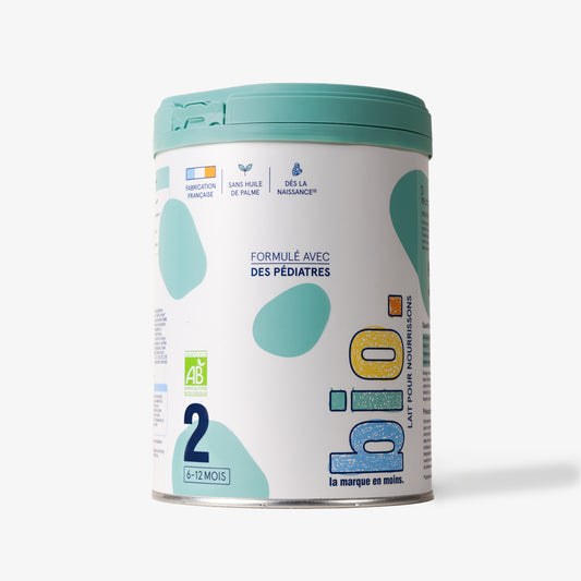 Carton de 6 boîtes Lait Infantile Bio Age 2