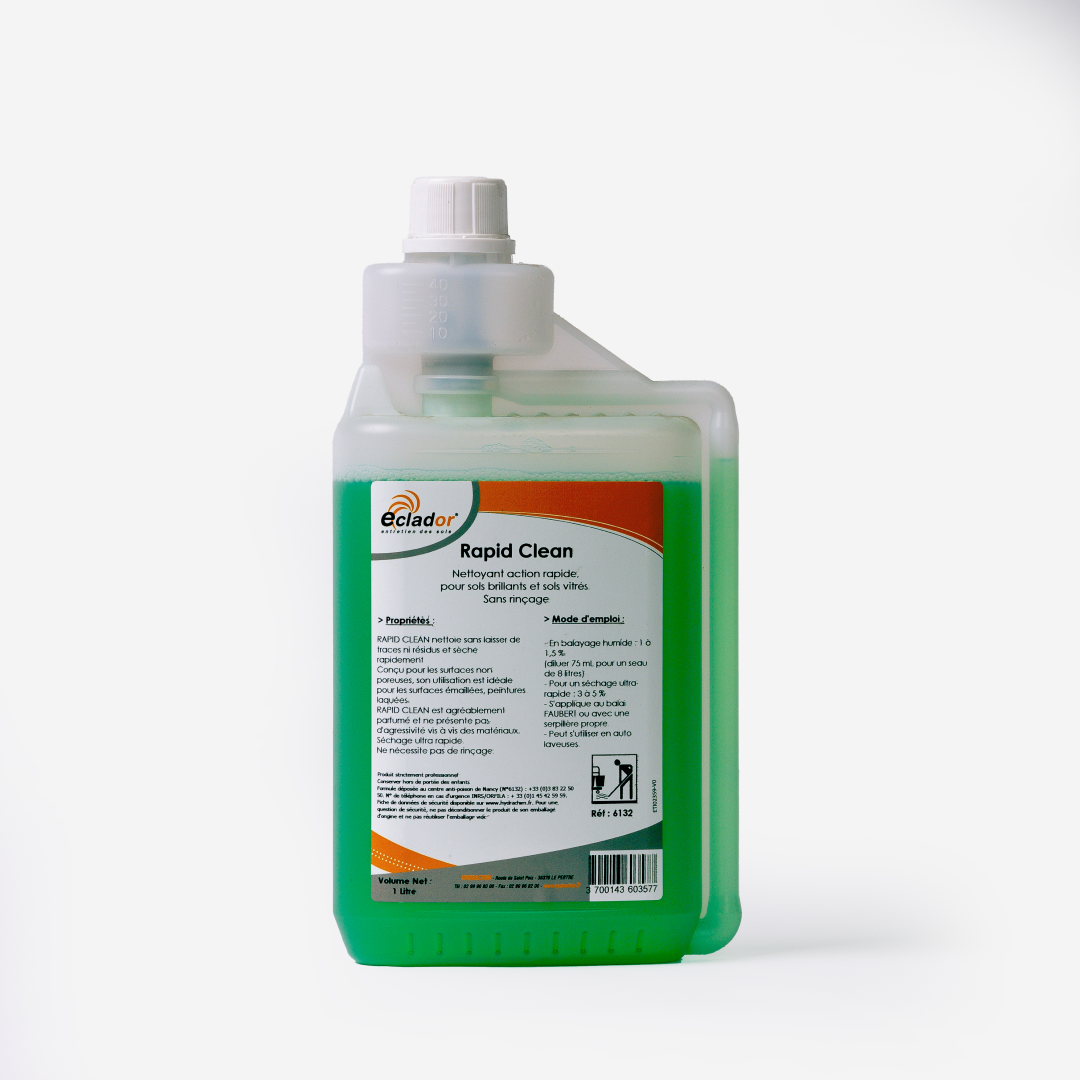 Rapid clean - détergent carrelages/pierres - 1l doseur