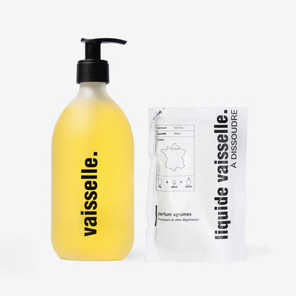 Kit liquide vaisselle à dissoudre